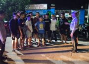 Patroli Pa’Bicara Polres Sidrap Tingkatkan Rasa Aman Warga di Malam Akhir Pekan