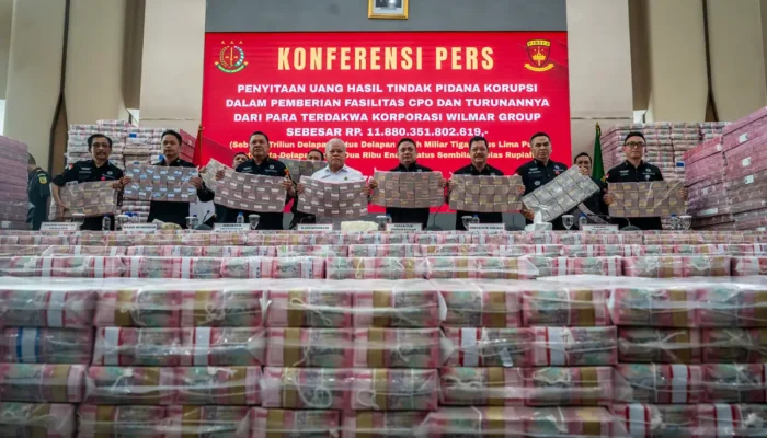 Tumpukan Uang Rp2 Triliun Dipamerkan, Bukti Korupsi Wilmar Group