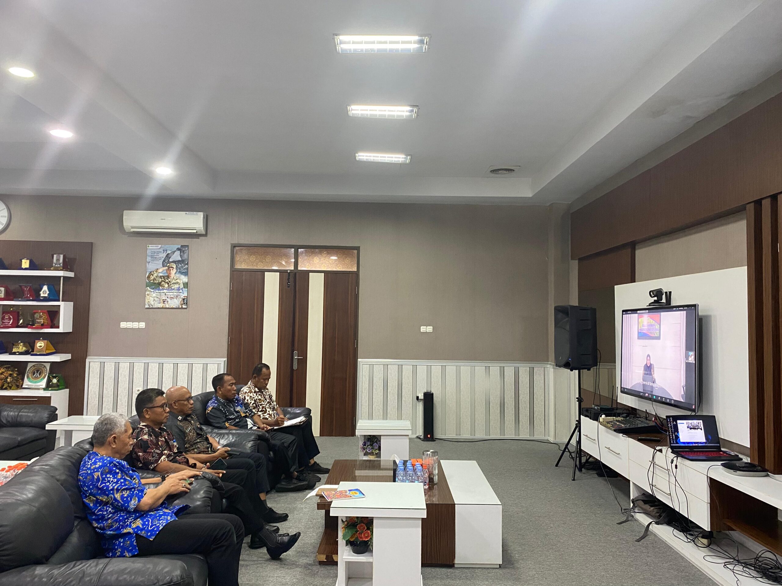 Pemkab Sidrap Hadiri Webinar Nasional Bahas Risiko Gagal Panen