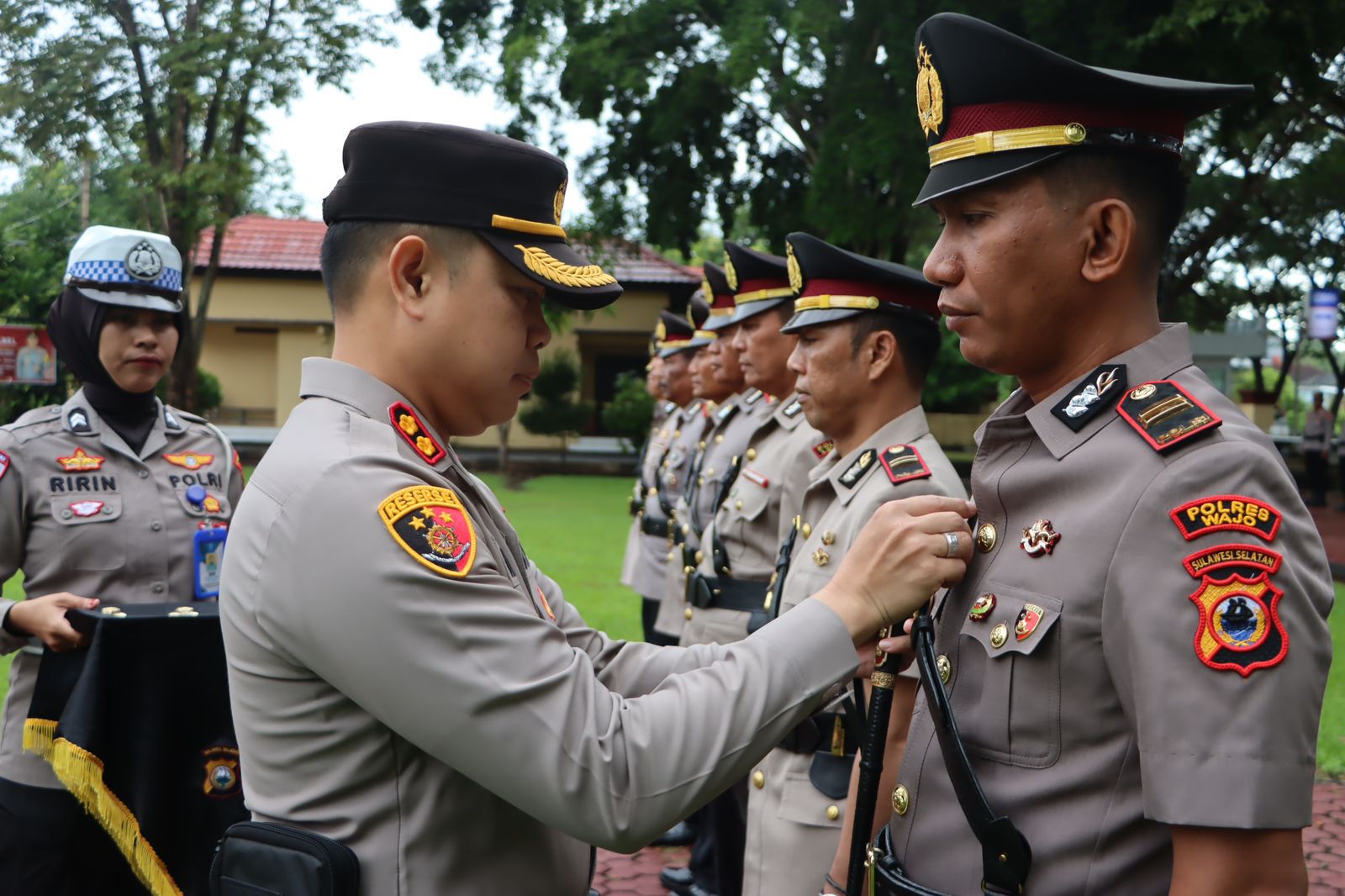 Polres Luwu Gelar Sertijab Pejabat Utama dan Kapolsek