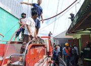 Diduga Kabel Semrawut Picu Kebakaran Rumah di Jalan Jenderal Sudirman Palopo