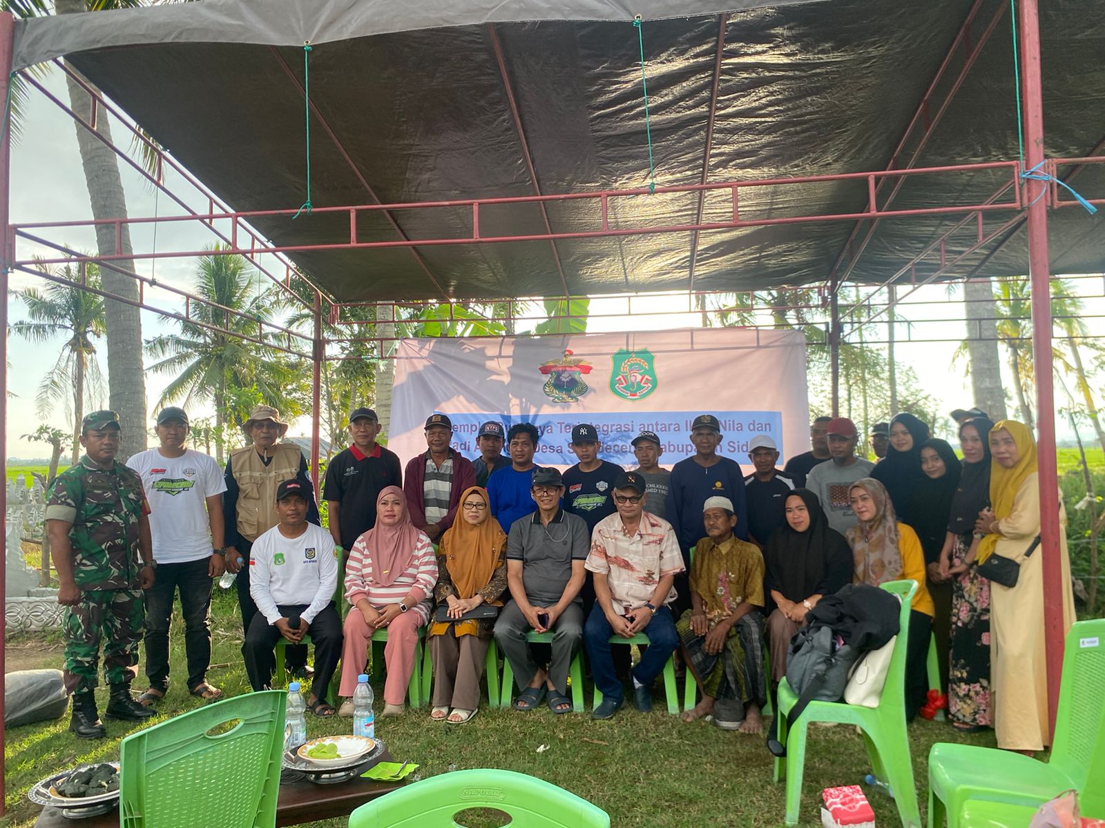 Desa Sipodeceng Terapkan Sistem Padi Apung dan Budidaya Ikan Sekaligus