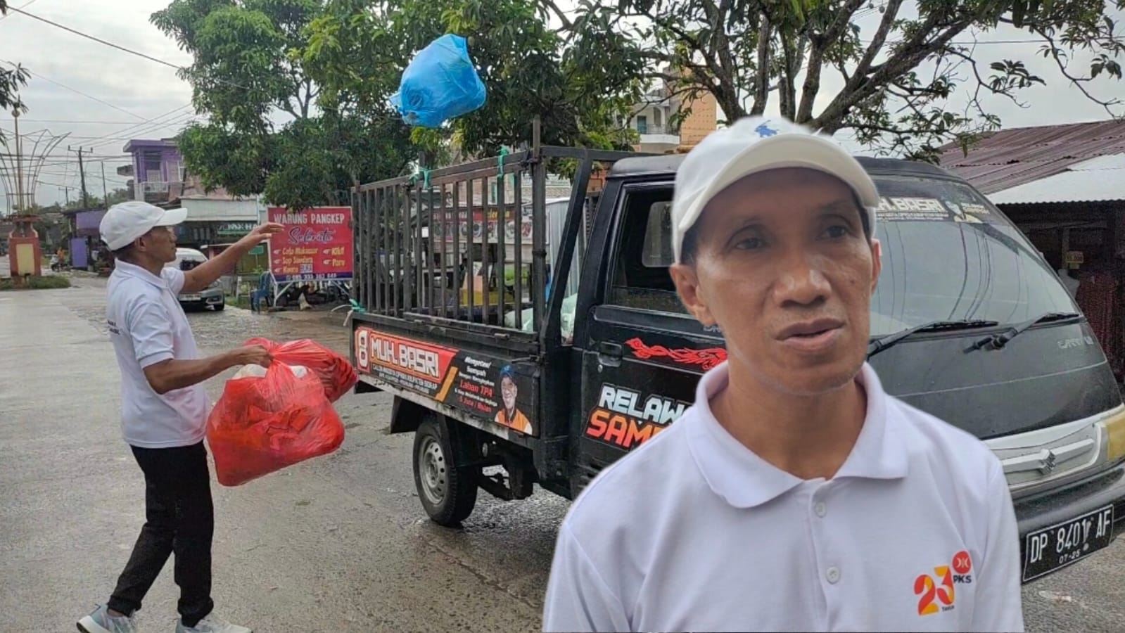 Legislator Sidrap Muh Basri Mulai Realisasikan Program Pengelolaan Sampah di Dapil 4