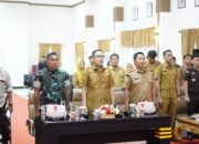 Bersiap Hadapi Kemarau, Pemkab Bone Ikuti Rakor Virtual Swasembada Pangan.