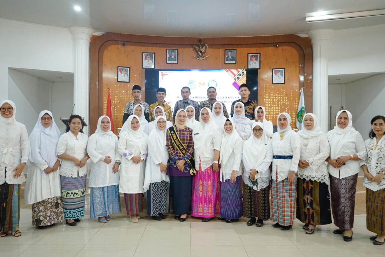 Pengurus Baru Dekranasda Dilantik, Targetkan Penguatan Pemasaran Digital