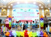 Kapolres Sidrap Apresiasi Pentas Seni TK Kemala Bhayangkari 21 