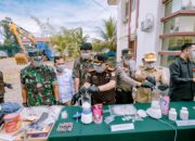 Kejari Lutim Musnahkan Barang Bukti dari Puluhan Perkara Inkracht