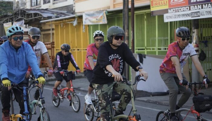 Gowes Brompton Day Out, Munafri: Jadikan Makassar Kota yang Berkesan