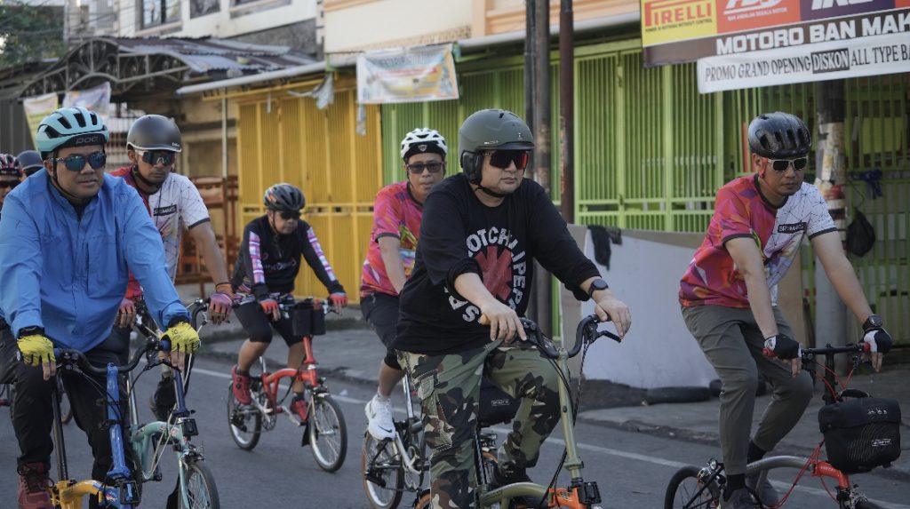 Gowes Brompton Day Out, Munafri: Jadikan Makassar Kota yang Berkesan