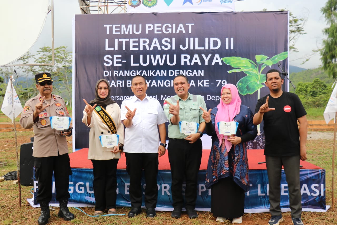 Bupati Lutim: Literasi Harus Jadi Identitas Masyarakat