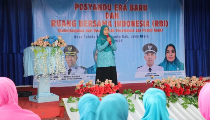 Luwu Utara Luncurkan Posyandu Era Baru dan Ruang Bersama Indonesia