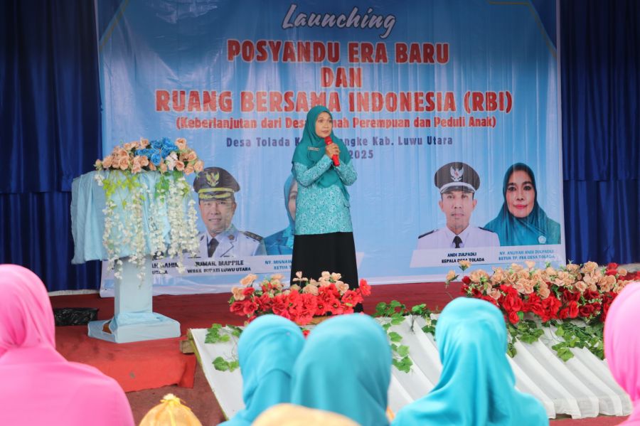 Luwu Utara Luncurkan Posyandu Era Baru dan Ruang Bersama Indonesia