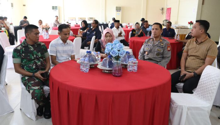 Dukung Kebebasan Pers, Polres Sidrap Hadiri Konferensi PWI Ke-6