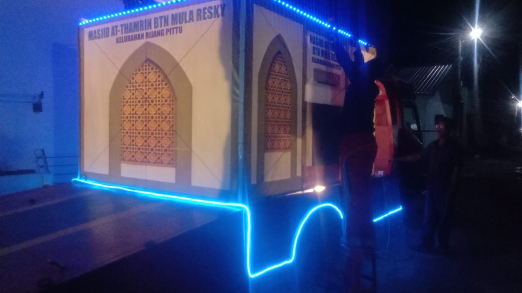 Masjid AT Thamrin BTN Mula Reski Siap Meriahkan Takbiran Idul Adha