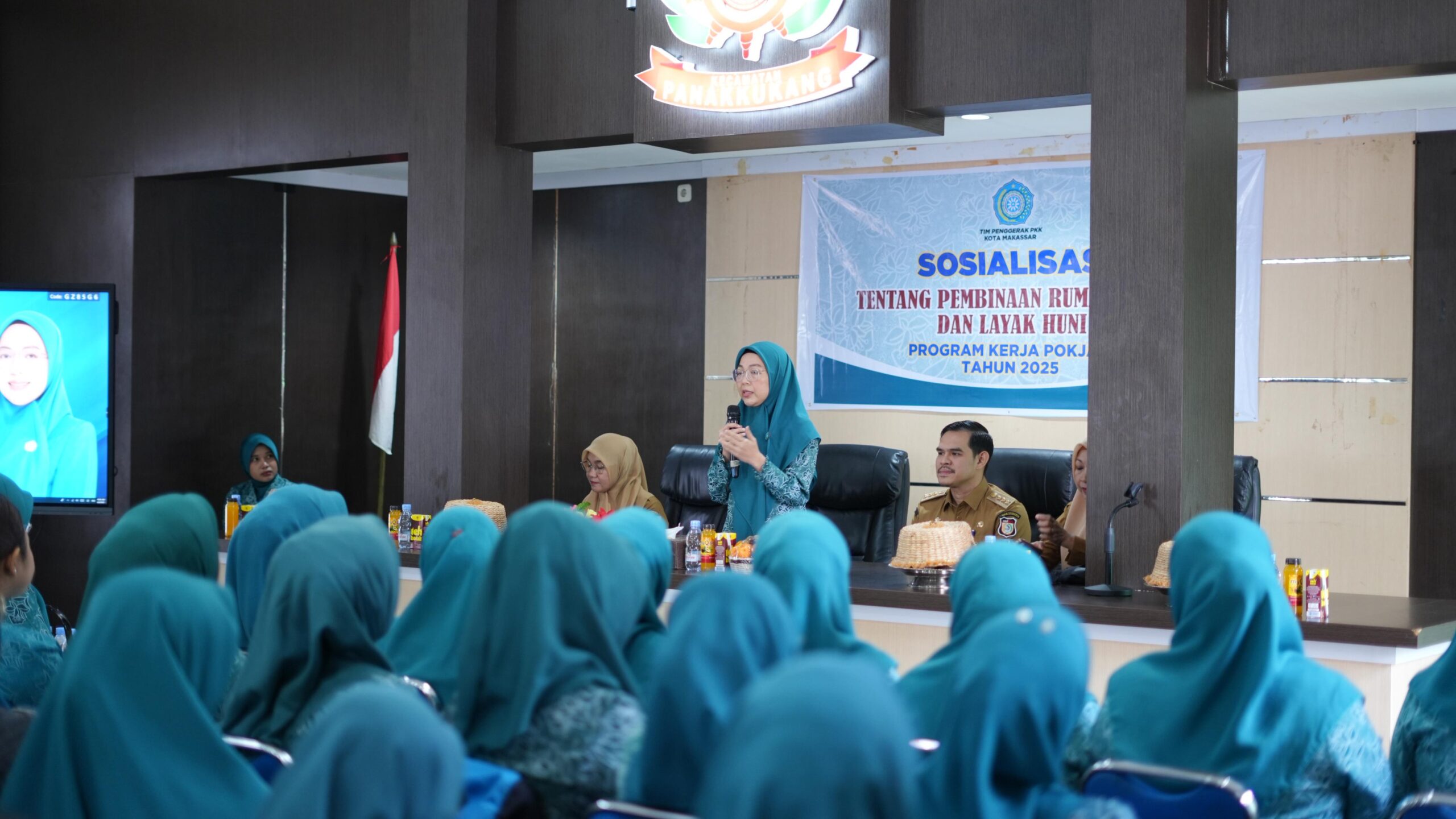 TP PKK Makassar Sosialisasikan Hunian Sehat di Panakukkang