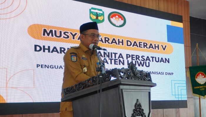 Bupati Luwu Ajak DWP Tingkatkan Pendidikan dan Ekonomi Keluarga