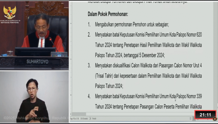RMB-ATK Gugat Hasil PSU Palopo, Minta Usungan Gerindra–Demokrat Didiskualifikasi