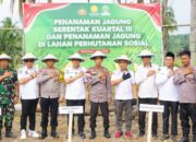 Polri Tanam Jagung Serentak, Wabup Bone Apresiasi Peran dalam Ketahanan Pangan