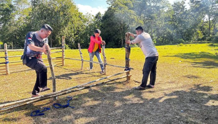 Polsek Kajuara Gerebek Lokasi Diduga Sarang Judi Sabung Ayam