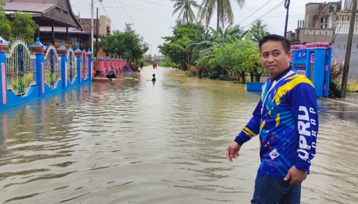 Tiga Desa di Baranti Lumpuh Diterjang Banjir, Lahan Pertanian Terendam