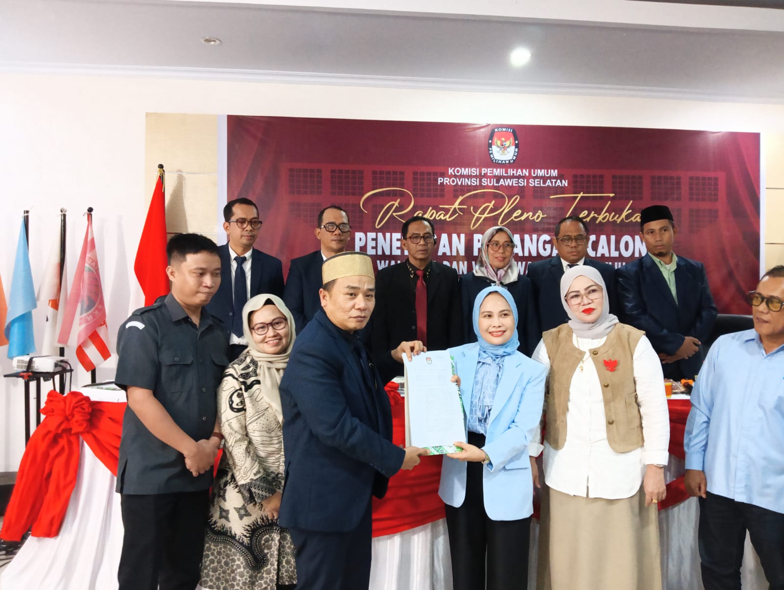 KPU Sulsel Tetapkan Naili–Akhmad Syarifuddin sebagai Wali Kota dan Wakil Wali Kota Palopo Terpilih 2025–2030