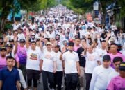Ribuan Peserta Ramaikan Jalan Sehat Anti Mager Bersama Gubernur