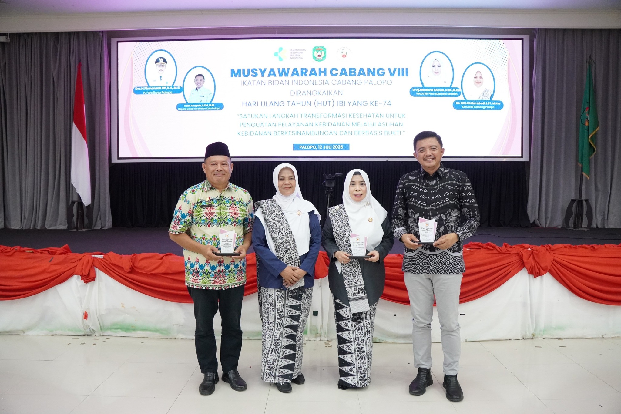 Hari Jadi ke-74 IBI, Muscab Palopo Tekankan Inovasi dan Etika Profesi