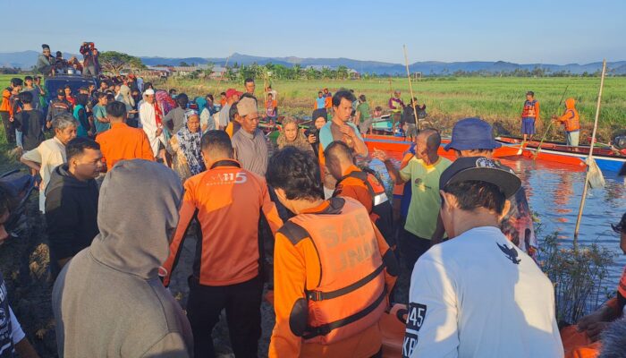 Update Terbaru, Dua Nelayan Tenggelam di Danau Sidenreng Ditemukan, Satu Meninggal Dunia