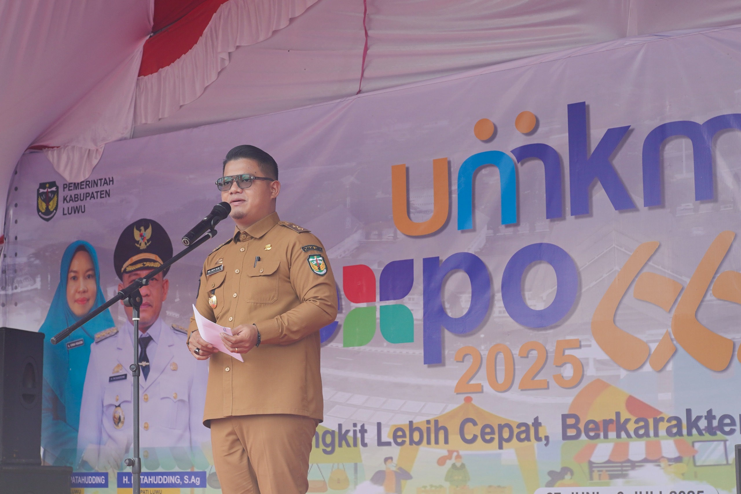 Wabup Dhevy Tutup UMKM Expo 2025, Apresiasi Kreativitas Pelaku Usaha