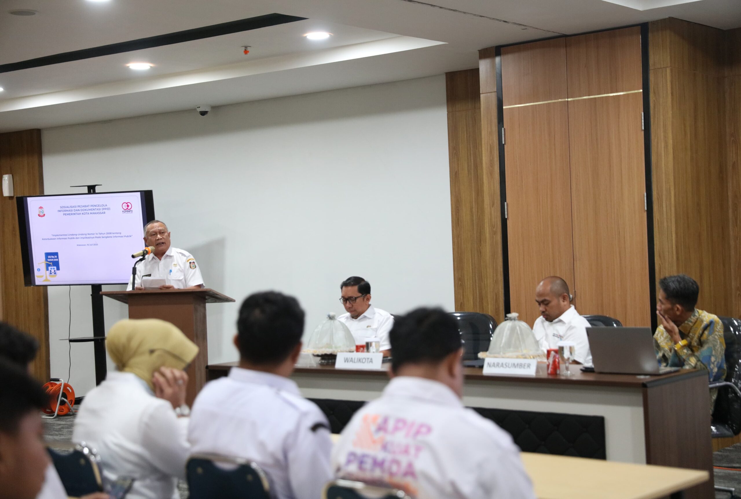Kominfo Makassar Komitmen Dukung Peningkatan Kualitas Layanan Informasi Publik
