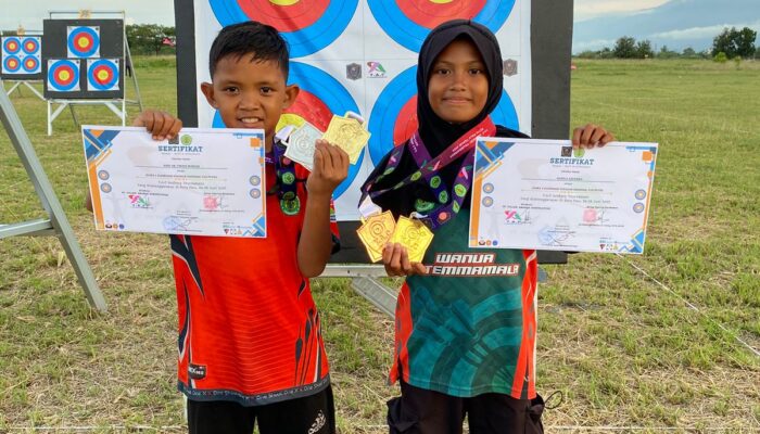 Tim Panahan Soppeng Sabet 28 Medali di Y.A.C Tournament Palu