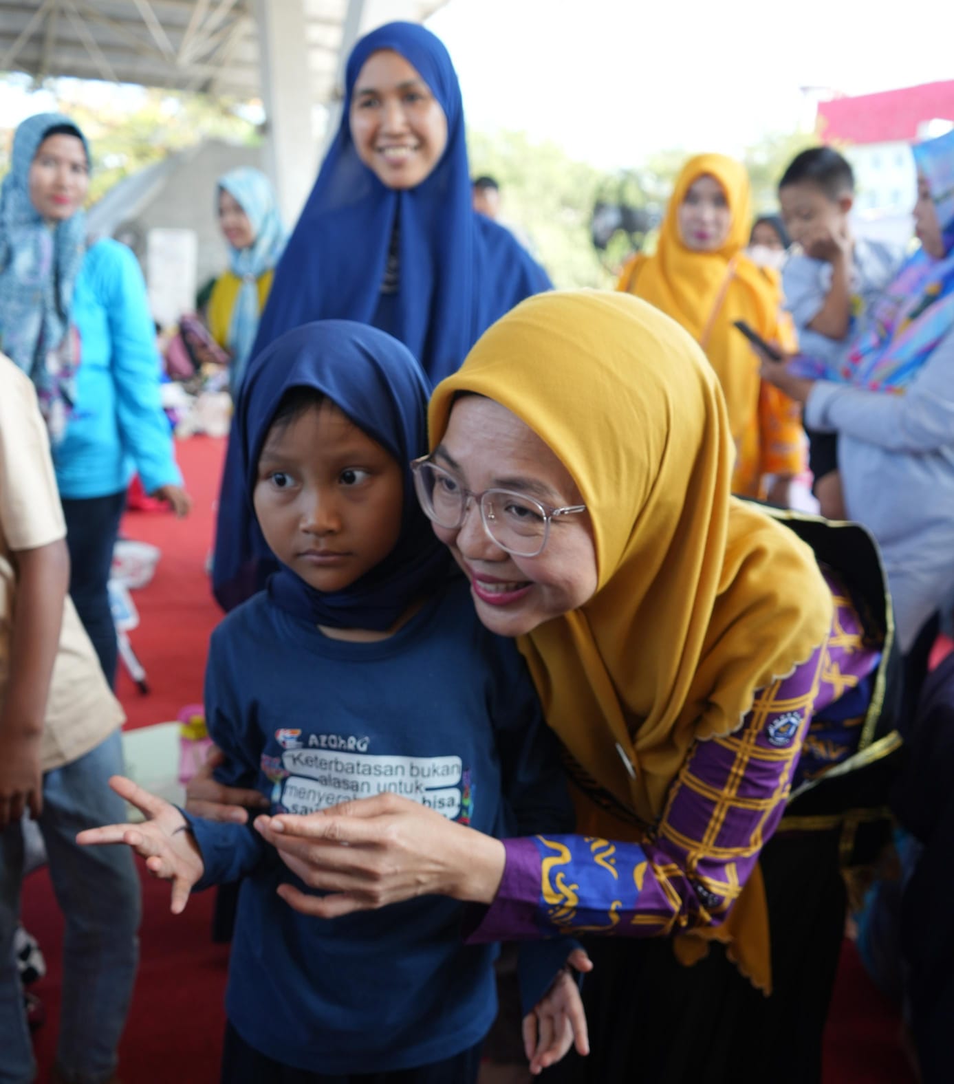 Momentum HAN, Melinda Aksa Ajak Wujudkan Pendidikan Berkualitas untuk Anak Makassar
