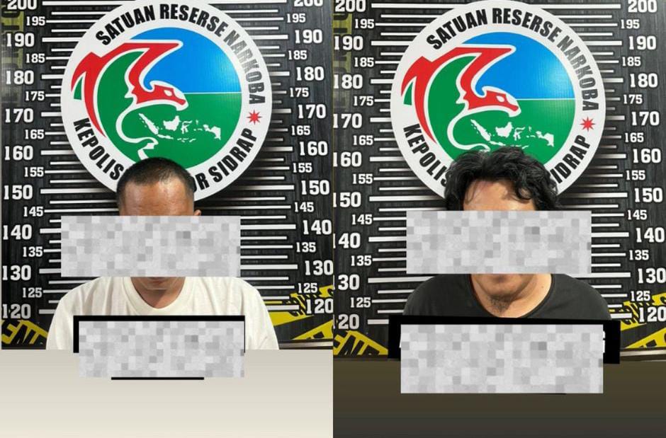 Satresnarkoba Sidrap Bongkar Jaringan Narkoba, Oknum Kades Bone Ikut Diamankan