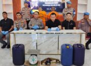 Polres Sidrap Tangkap Dua Pelaku Penyaluran Solar Subsidi Ilegal