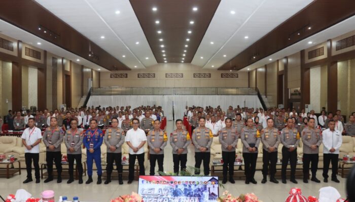 Kapolres Sidrap Hadiri Gelar Operasional TW II 2025 di Polda Sulsel