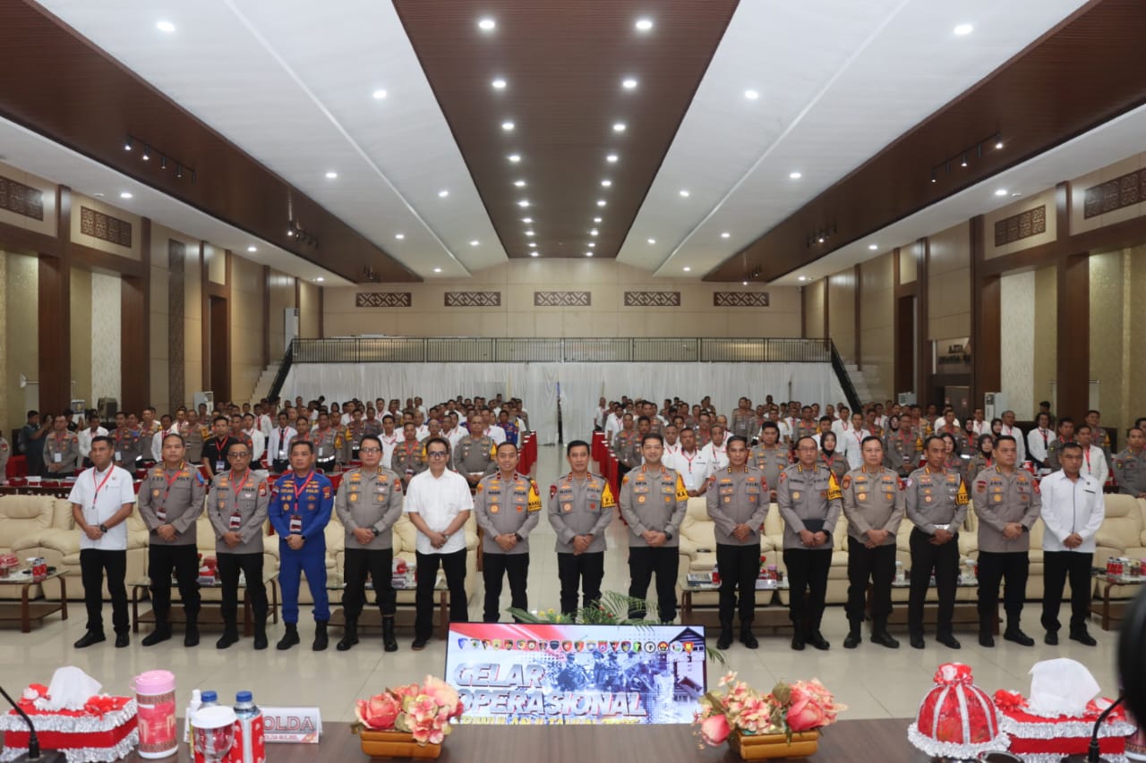 Kapolres Sidrap Hadiri Gelar Operasional TW II 2025 di Polda Sulsel