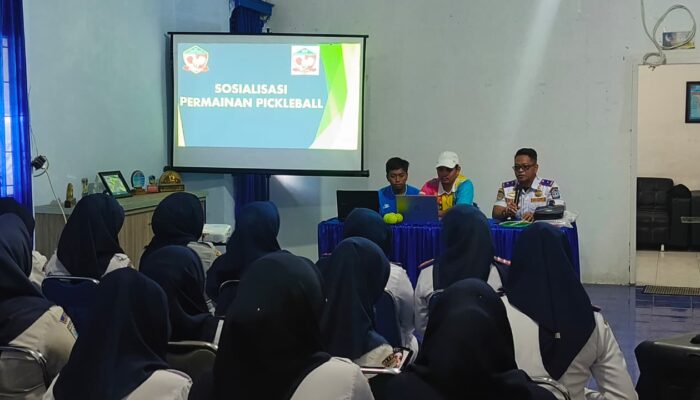 Pickleball Mulai Diperkenalkan di Lingkungan Dishub Bone
