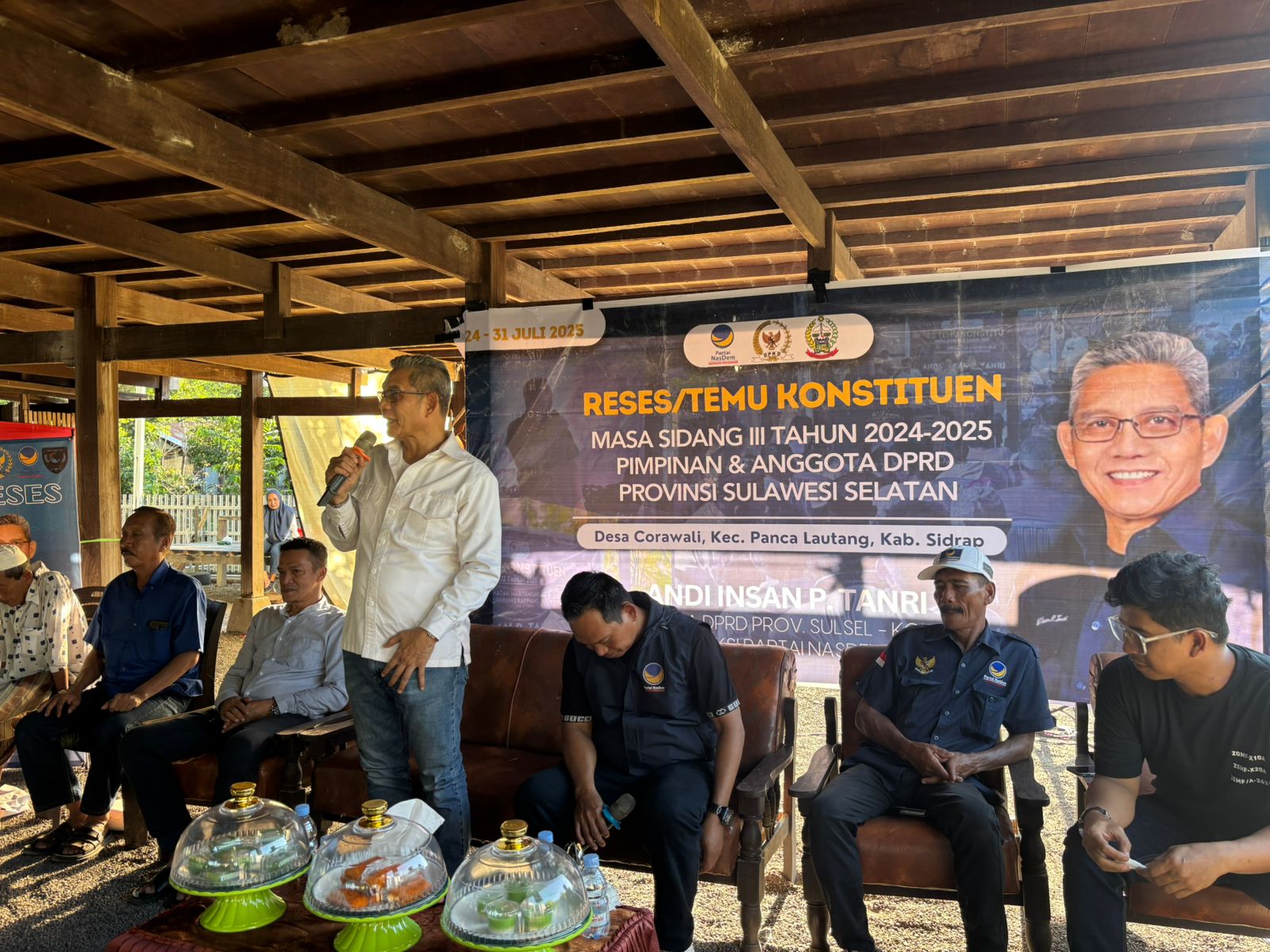 Reses Kedua, Andi Insan Tanri Serap Aspirasi Warga Corawali