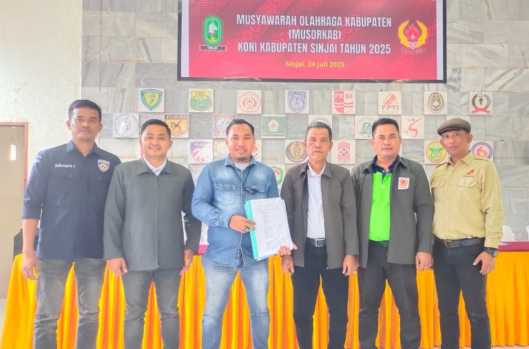 Iptu Rahman Terpilih Ketua KONI Sinjai periode 2025-2029