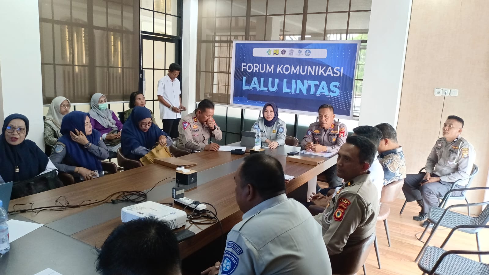 Satlantas Polres Sidrap Gelar Rapat Koordinasi Tekan Angka Kecelakaan