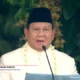 Prabowo Bacakan Teks Proklamasi Saat Jadi Inspektur Upacara HUT ke-80 RI