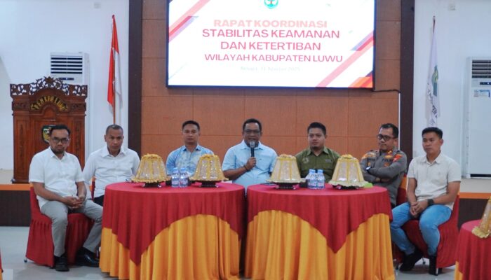 Rapat Stabilitas Luwu Bahas Antisipasi Gejolak dan Aksi Massa