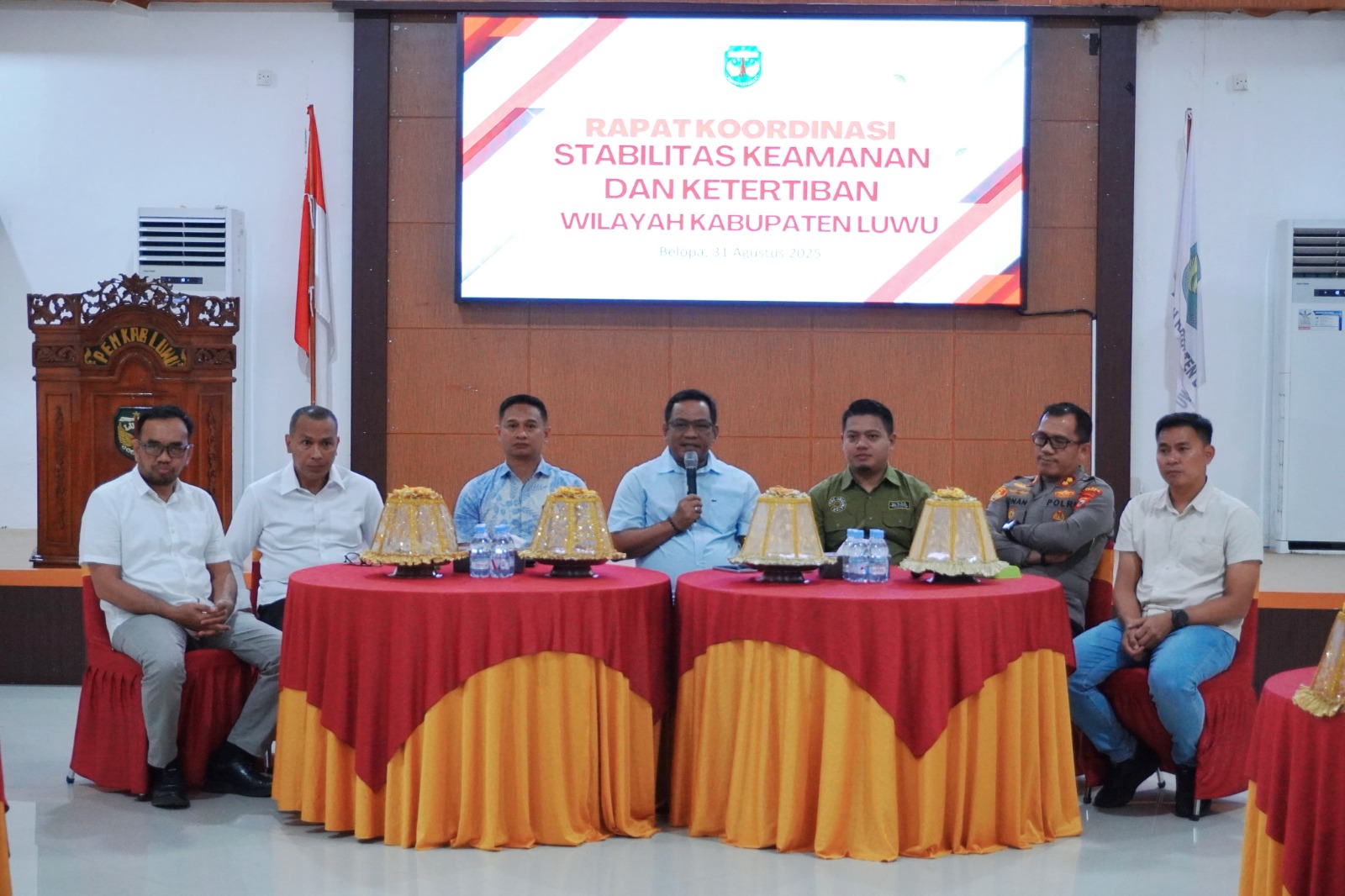 Rapat Stabilitas Luwu Bahas Antisipasi Gejolak dan Aksi Massa