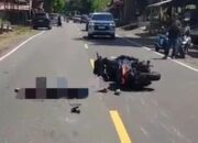 Truk Gandeng VS Motor XMAX di Sidrap, Pengendara Motor Meninggal di Tempat