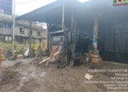 Diduga Korsleting Listrik, Mesin Pertamini di Tellu Limpoe Hangus Terbakar