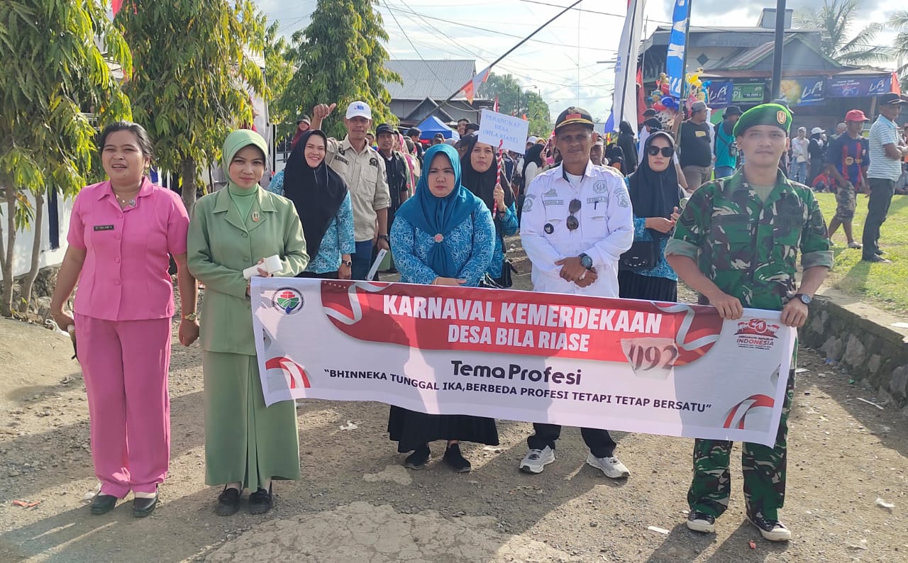 Meriah, Warga Pitu Riase Gelar Karnaval Peringatan Kemerdekaan RI