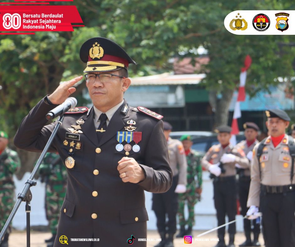 Kapolres Luwu: HUT RI Momentum Jaga Persatuan Bangsa