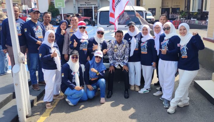 Bupati dan Kapolres Lepas Tim IOF Cabang Sidrap di Mapolres Sidrap