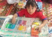 Medina Paris Alsava Raih Juara 3 Lomba Mewarnai Tingkat TK di Sidrap