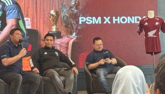 Honda Kembali Jadi Sponsor Utama PSM Makassar di Liga 1 2025-2026, Usung Satu Tekad Juara